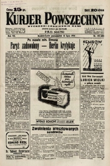 Kurjer Powszechny. 1934, nr 192