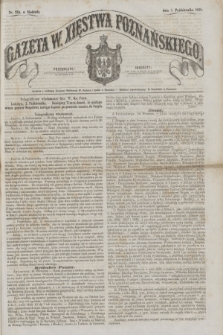 Gazeta W. Xięstwa Poznańskiego. 1856, nr 234 (5 października)