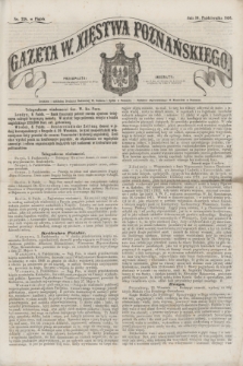 Gazeta W. Xięstwa Poznańskiego. 1856, nr 238 (10 października)