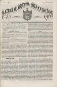 Gazeta W. Xięstwa Poznańskiego. 1856, nr 250 (24 października)