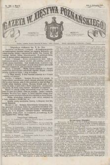 Gazeta W. Xięstwa Poznańskiego. 1856, nr 259 (4 listopada)