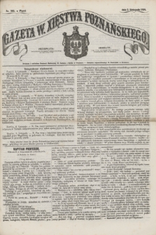 Gazeta W. Xięstwa Poznańskiego. 1856, nr 262 (7 listopada)