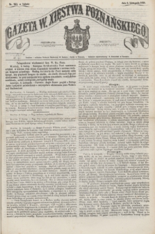 Gazeta W. Xięstwa Poznańskiego. 1856, nr 263 (8 listopada)