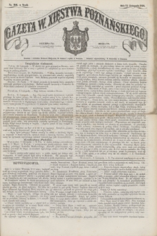Gazeta W. Xięstwa Poznańskiego. 1856, nr 266 (12 listopada)