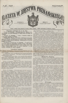 Gazeta W. Xięstwa Poznańskiego. 1856, nr 267 (13 listopada)