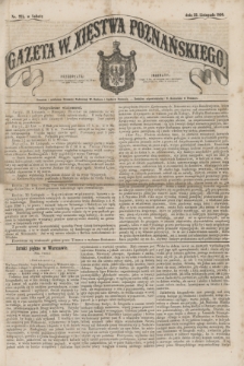 Gazeta W. Xięstwa Poznańskiego. 1856, nr 275 (22 listopada)