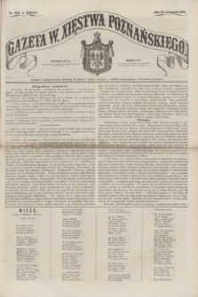 Gazeta W. Xięstwa Poznańskiego. 1856, nr 276 (23 listopada)