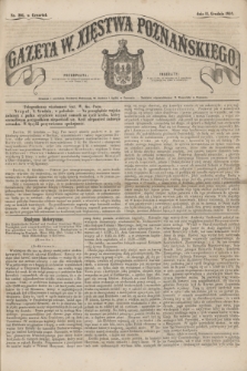 Gazeta W. Xięstwa Poznańskiego. 1856, nr 291 (11 grudnia)
