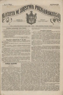 Gazeta W. Xięstwa Poznańskiego. 1857, nr 4 (6 stycznia)