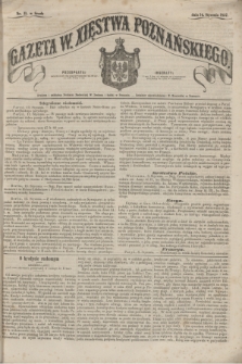 Gazeta W. Xięstwa Poznańskiego. 1857, nr 11 (14 stycznia)