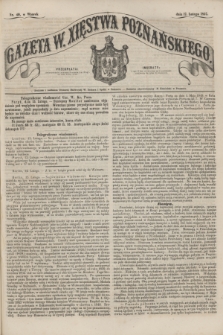 Gazeta W. Xięstwa Poznańskiego. 1857, nr 40 (17 lutego)