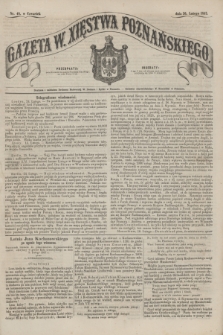 Gazeta W. Xięstwa Poznańskiego. 1857, nr 48 (26 lutego)