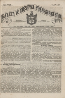 Gazeta W. Xięstwa Poznańskiego. 1857, nr 71 (25 marca)