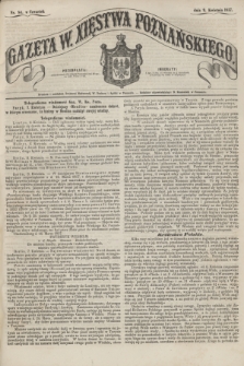 Gazeta W. Xięstwa Poznańskiego. 1857, nr 84 (9 kwietnia)