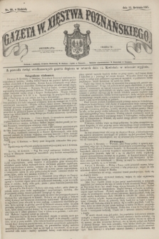 Gazeta W. Xięstwa Poznańskiego. 1857, nr 86 (12 kwietnia)
