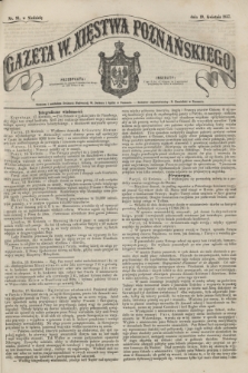 Gazeta W. Xięstwa Poznańskiego. 1857, nr 91 (19 kwietnia) + dod.