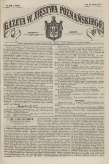 Gazeta W. Xięstwa Poznańskiego. 1857, nr 140 (19 czerwca)