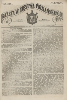 Gazeta W. Xięstwa Poznańskiego. 1857, nr 141 (20 czerwca)