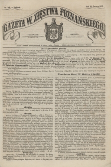 Gazeta W. Xięstwa Poznańskiego. 1857, nr 142 (21 czerwca) + dod.