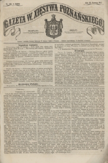 Gazeta W. Xięstwa Poznańskiego. 1857, nr 147 (27 czerwca)
