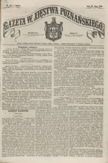 Gazeta W. Xięstwa Poznańskiego. 1857, nr 171 (25 lipca)