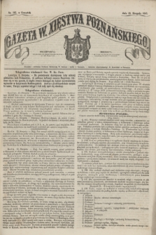 Gazeta W. Xięstwa Poznańskiego. 1857, nr 187 (13 sierpnia)
