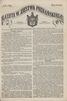 Gazeta W. Xięstwa Poznańskiego. 1857, nr 197 (25 sierpnia)