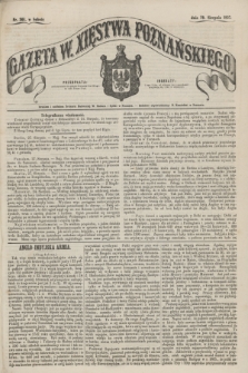 Gazeta W. Xięstwa Poznańskiego. 1857, nr 201 (29 sierpnia)