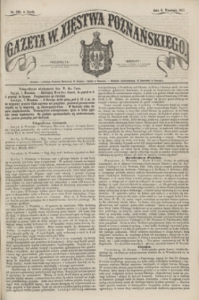 Gazeta W. Xięstwa Poznańskiego. 1857, nr 210 (9 września)