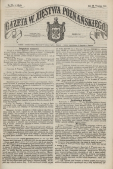 Gazeta W. Xięstwa Poznańskiego. 1857, nr 213 (12 września)