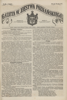 Gazeta W. Xięstwa Poznańskiego. 1857, nr 214 (13 września)