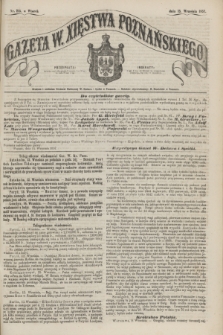 Gazeta W. Xięstwa Poznańskiego. 1857, nr 215 (15 września)