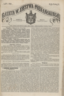 Gazeta W. Xięstwa Poznańskiego. 1857, nr 219 (19 września)