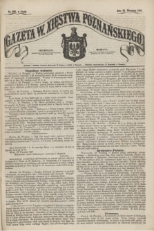 Gazeta W. Xięstwa Poznańskiego. 1857, nr 222 (23 września)