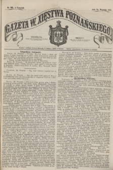 Gazeta W. Xięstwa Poznańskiego. 1857, nr 223 (24 września)