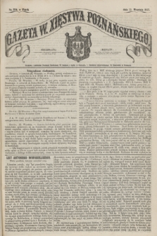 Gazeta W. Xięstwa Poznańskiego. 1857, nr 224 (25 września)