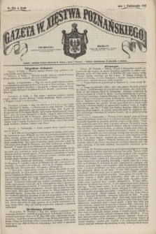 Gazeta W. Xięstwa Poznańskiego. 1857, nr 234 (7 października)