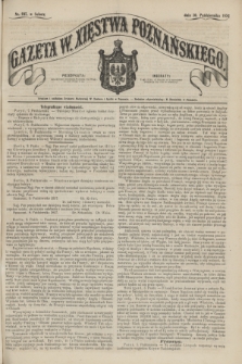 Gazeta W. Xięstwa Poznańskiego. 1857, nr 237 (10 października)