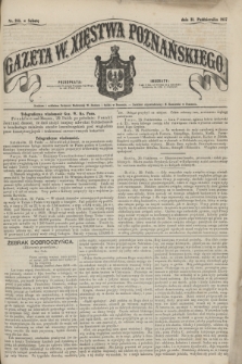 Gazeta W. Xięstwa Poznańskiego. 1857, nr 255 (31 października)