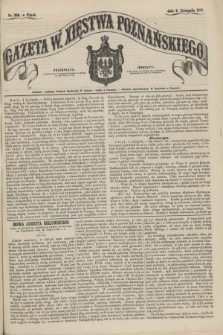 Gazeta W. Xięstwa Poznańskiego. 1857, nr 260 (6 listopada)