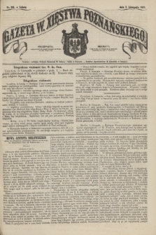 Gazeta W. Xięstwa Poznańskiego. 1857, nr 261 (7 listopada)