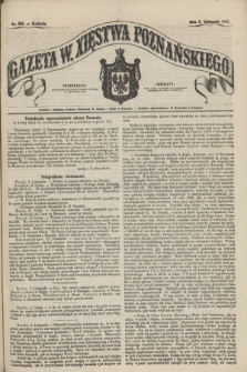 Gazeta W. Xięstwa Poznańskiego. 1857, nr 262 (8 listopada)