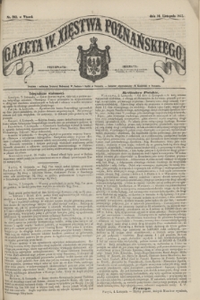 Gazeta W. Xięstwa Poznańskiego. 1857, nr 263 (10 listopada)