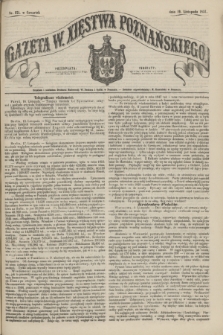 Gazeta W. Xięstwa Poznańskiego. 1857, nr 271 (19 listopada)