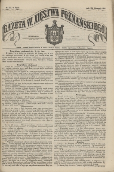 Gazeta W. Xięstwa Poznańskiego. 1857, nr 272 (20 listopada)