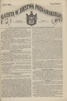 Gazeta W. Xięstwa Poznańskiego. 1857, nr 273 (21 listopada)
