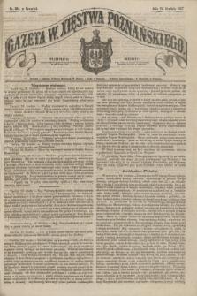 Gazeta W. Xięstwa Poznańskiego. 1857, nr 301 (24 grudnia) + dod.