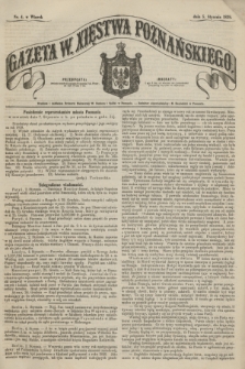 Gazeta W. Xięstwa Poznańskiego. 1858, nr 4 (5 stycznia)