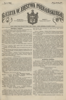 Gazeta W. Xięstwa Poznańskiego. 1858, nr 7 (8 stycznia)