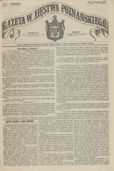 Gazeta W. Xięstwa Poznańskiego. 1858, nr 9 (11 stycznia)